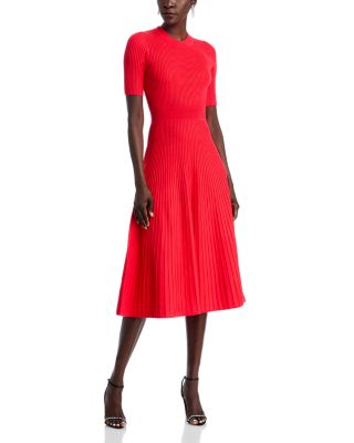 Elie Tahari - The Kaya Rib Knit Sweater Dress