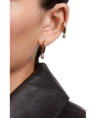  Women's Pave Lava Single Hoop