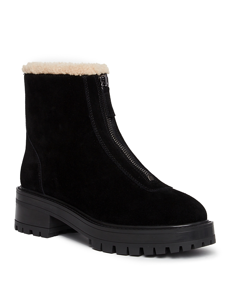 PAIGE WOMEN'S BRADY SHEARLING LINED ANKLE BOOTS