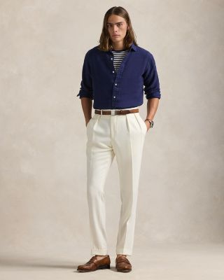 Long Sleeve Breathable Classic Fit Linen Shirt