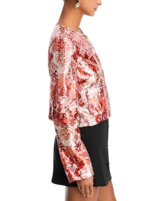 Sequin Damask Jacket