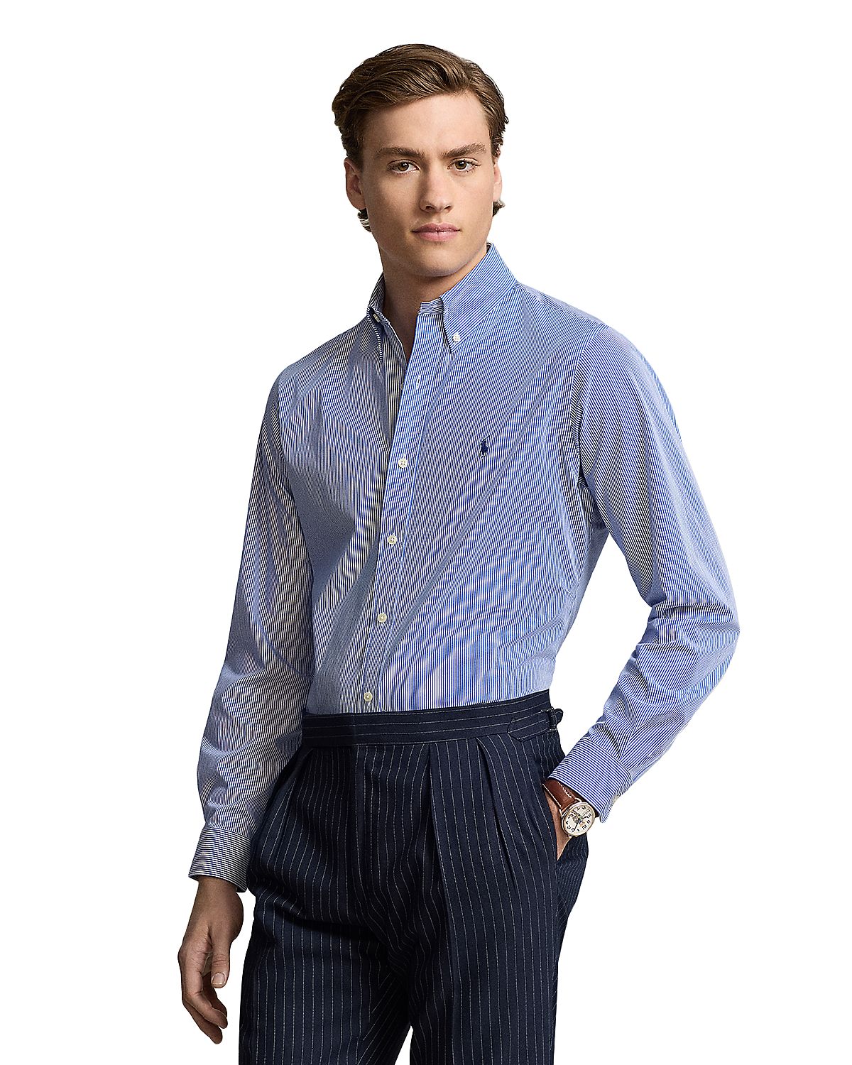 Polo Ralph Lauren Cotton Poplin Classic Fit Button Down Shirt