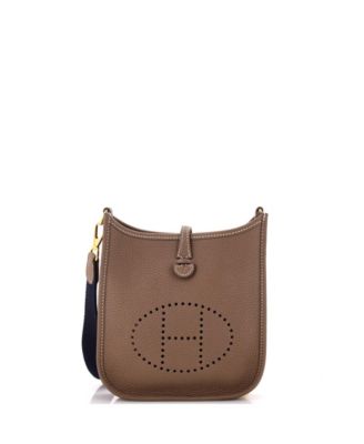 Pre-Owned Hermes Tpm Evelyne Bag Gen Iii Clemence