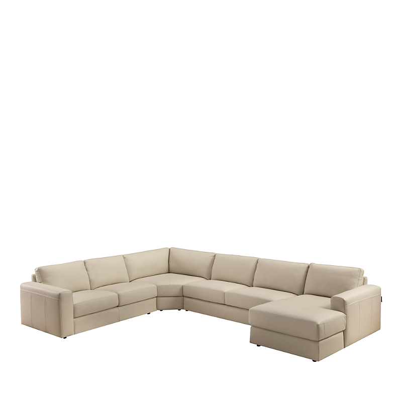 Chateau D'ax Greyson 4-piece Sectional - Exclusive In Mf White