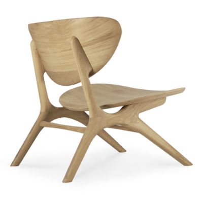Eye Lounge Chair, Light Wood Tone 
