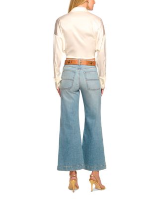 Clifford Cropped Jeans in Light Wash