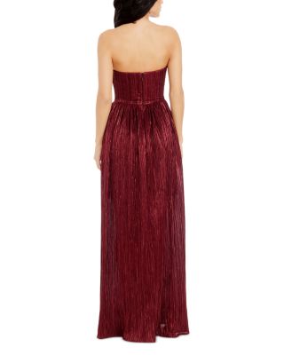 Audrina Pliss&eacute; Maxi Gown