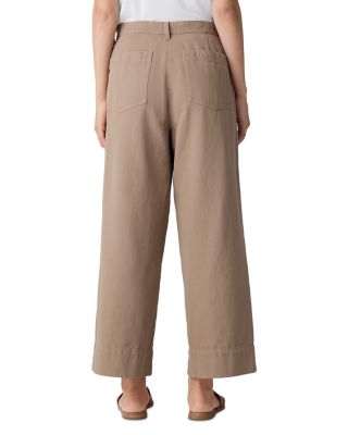Wide Leg Ankle Pants