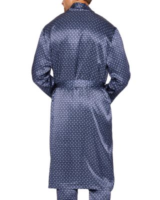 Silk Foulard Robe
