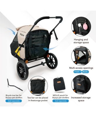 Minika 3-in-1 Pet Stroller System Arizona Tan