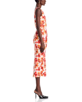 Madie Printed Midi Dress