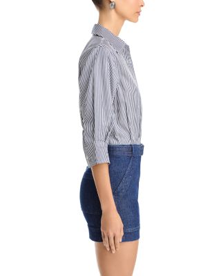 Harlowe Mixed Media Mini Dress