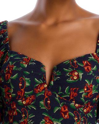 Monkey Print Top - Exclusive
