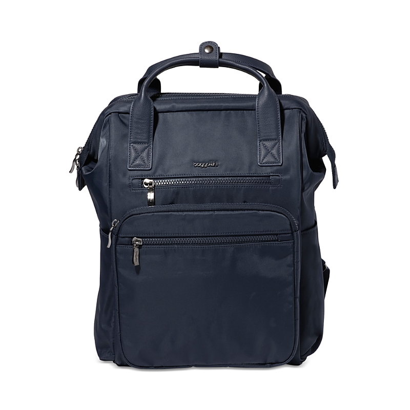 Baggallini Chelsea Laptop Backpack In French Navy Twill