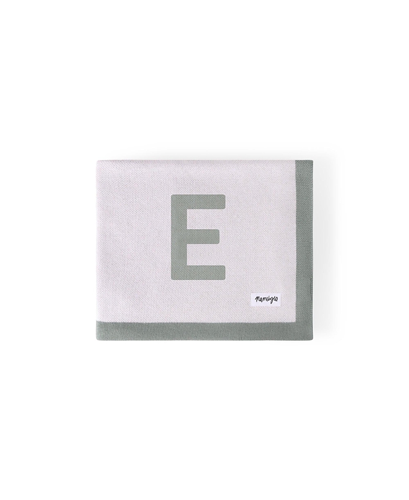 Namelyco Unisex Lily Pad Multi Letter Blanket - Baby, Little Kid In E - Lily Pad