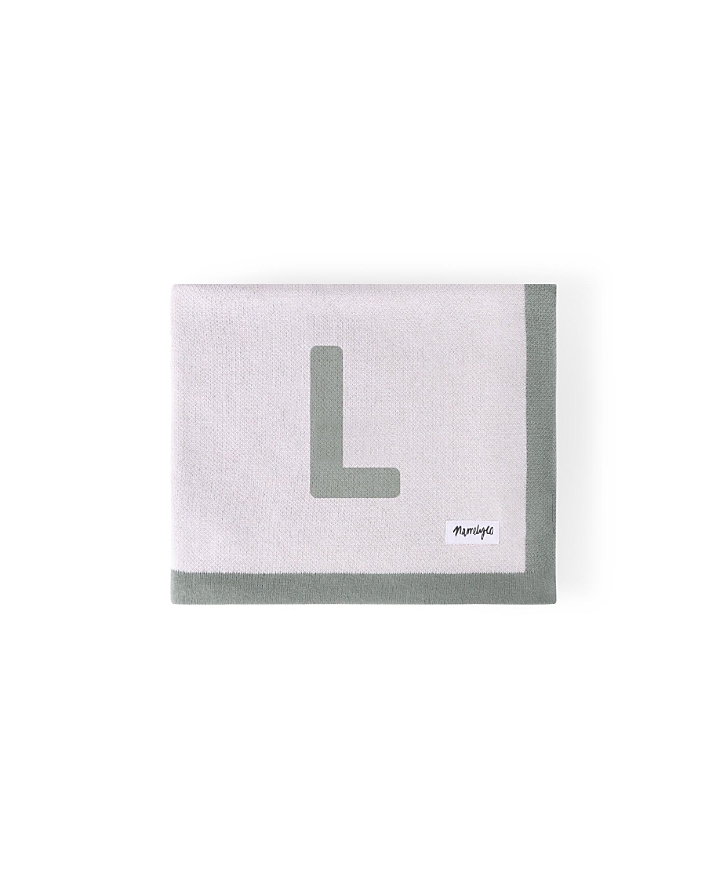 Namelyco Unisex Lily Pad Multi Letter Blanket - Baby, Little Kid In L - Lily Pad