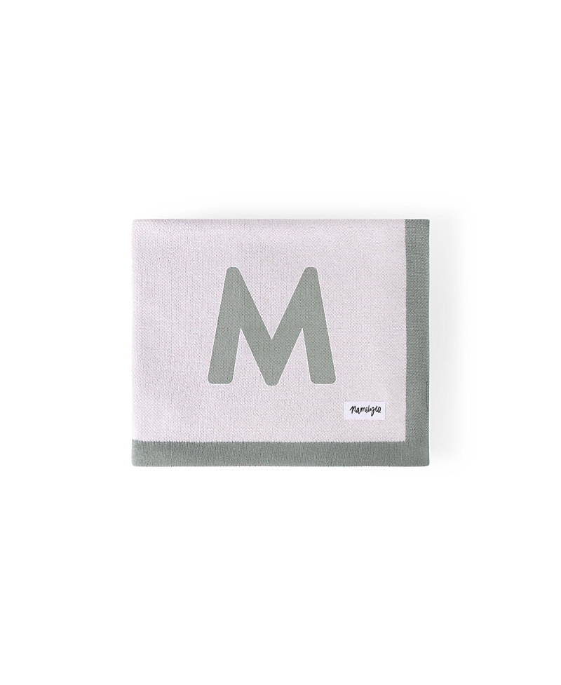 Namelyco Unisex Lily Pad Multi Letter Blanket - Baby, Little Kid In M - Lily Pad