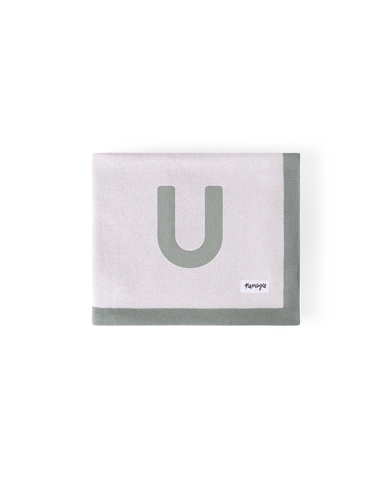 Namelyco Unisex Lily Pad Multi Letter Blanket - Baby, Little Kid In U - Lily Pad
