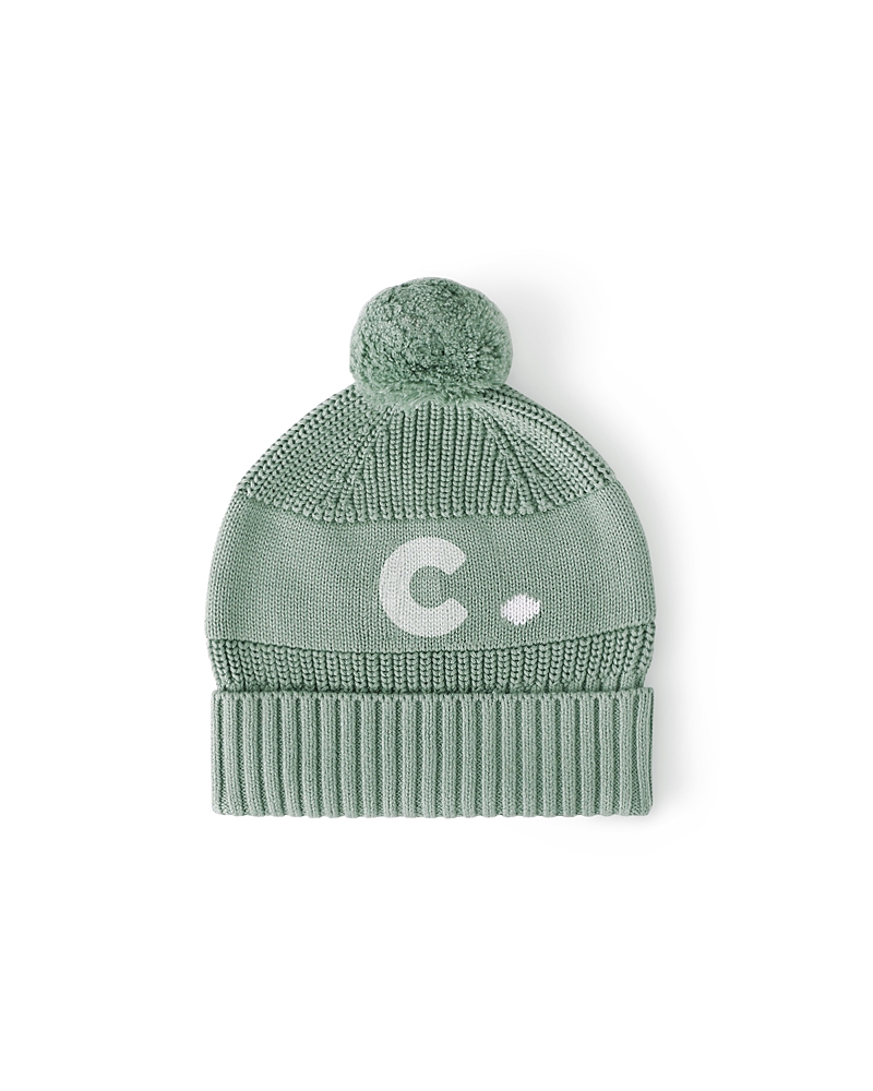 NAMELYCO UNISEX LILY PAD LETTER BEANIE - LITTLE KID