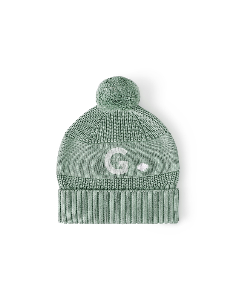 NAMELYCO UNISEX LILY PAD LETTER BEANIE - LITTLE KID