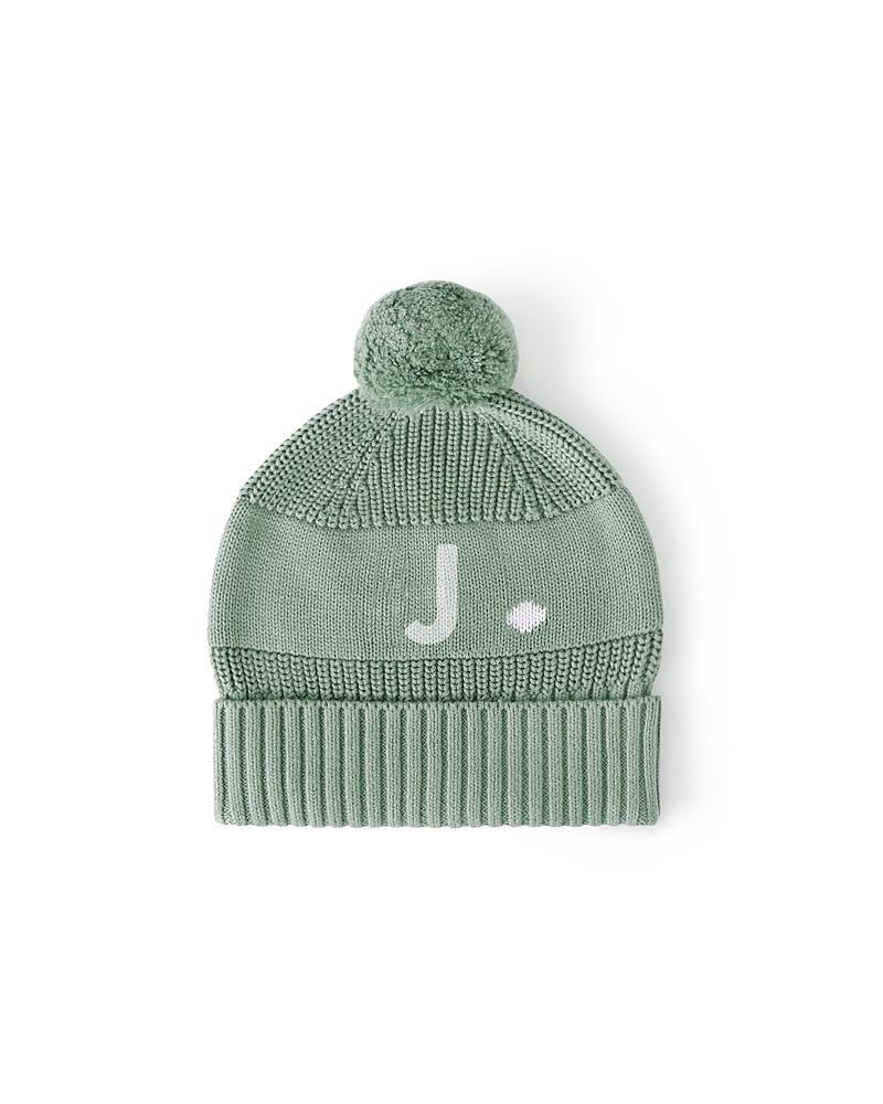 NAMELYCO UNISEX LILY PAD LETTER BEANIE - LITTLE KID