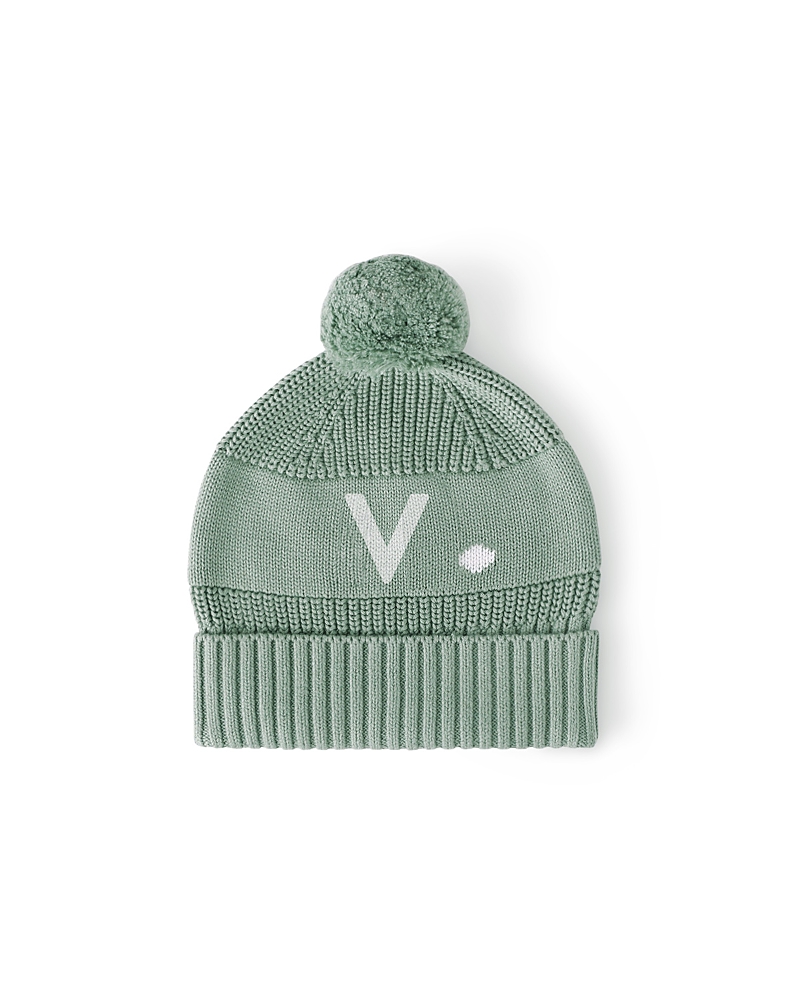 NAMELYCO UNISEX LILY PAD LETTER BEANIE - LITTLE KID