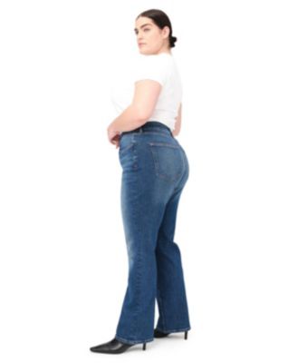 RFD Plus High Rise Straight Jeans in Goodtimes