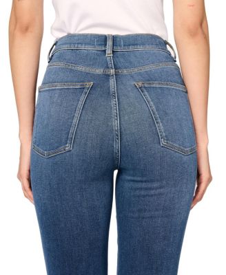 ASE Stretch High Rise Straight Jean in Takeoff