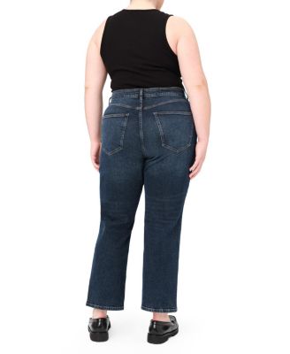 ASE Plus High Rise Straight Jean in Far Far Away
