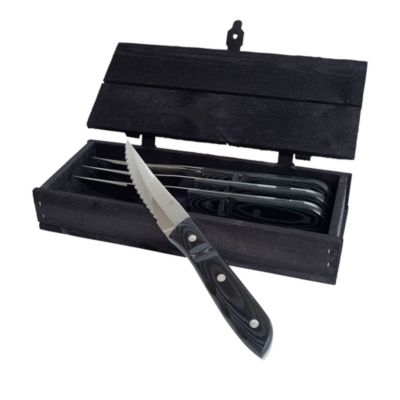 Old Farmer Micarta Steak Knives, Set of 4