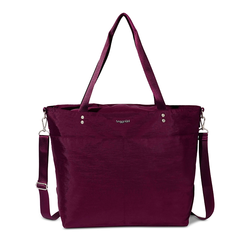 Baggallini Large Carryall Tote In Mulberry