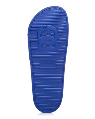 Dolce & Gabbana Men's Saint Barth Logo Slip On Pool Sandals