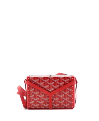 Pre-Owned Goyard - Minaudiere Bag Coated Canvas