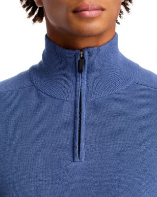 Tech Long Sleeve Quarter Zip Polo Sweater