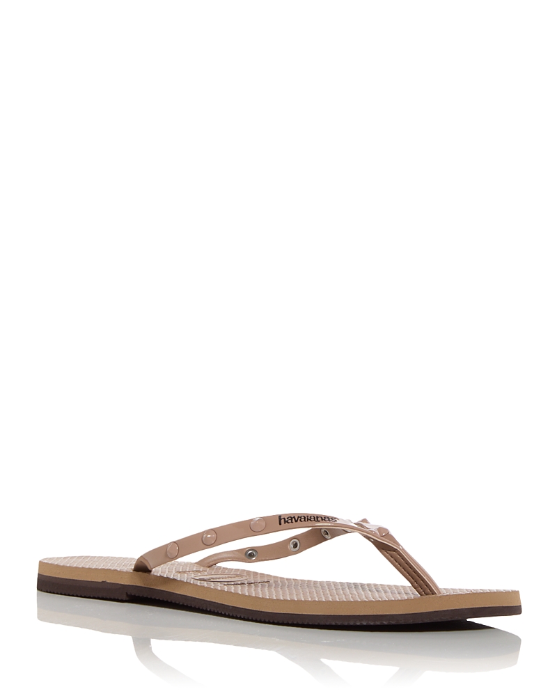 Havaianas Women's You Spikes Flip Flop Sandals In Rose Gold