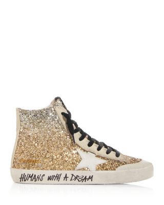 Unisex Francy Penstar Embellished High Top Sneakers
