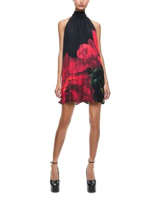 Alice and Olivia - Corine Halter Dress