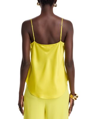 Marta Cowl-Neck Silk Cami