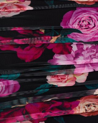 Maggie Ruched Square Neck Dress