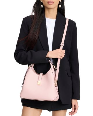 Deco Pebbled Leather Small Crossbody Tote