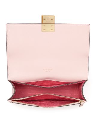 Deco Pebbled Leather Small Chain Shoulder Bag 