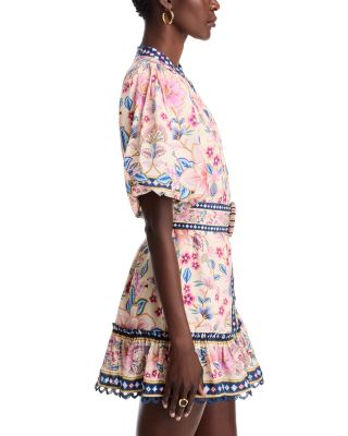 Superbloom Tapestry Mini Dress