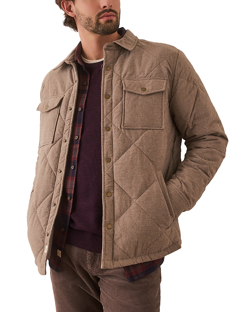 MARINE LAYER OLIN QUILTED OVERSHIRT