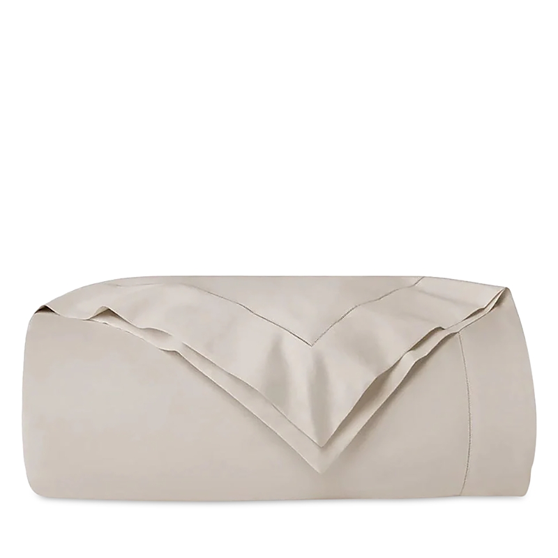 Sferra Giotto Duvet Cover, Twin In Bone