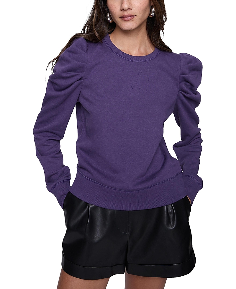 Rebecca Minkoff Janine Sweatshirt In Purple