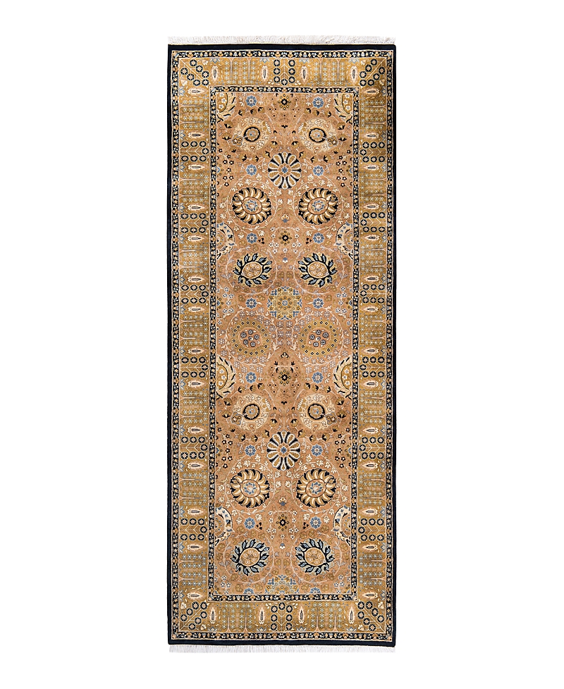 Bloomingdale's Mogul M1421 Runner Area Rug, 3'1 X 8'5 In Brown