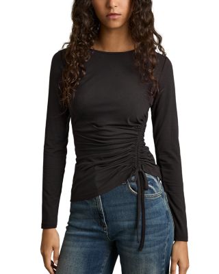 REISS - Riyo Side Tie Top