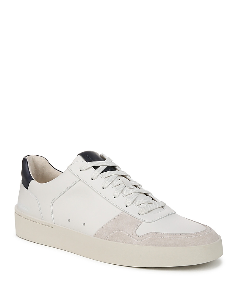 Vince Men's Peyton Lace Up Sneakers In Chalk White