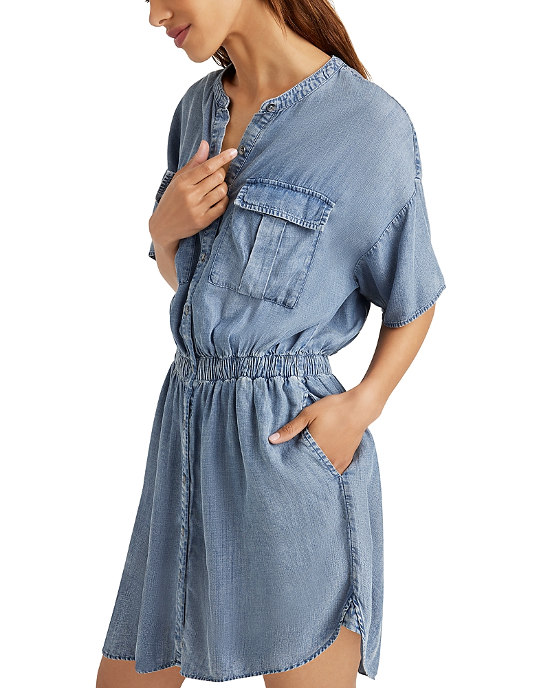 SPLENDID RAQUEL INDIGO MINI DRESS