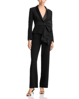 Aidan Mattox - Bow Trim Jumpsuit